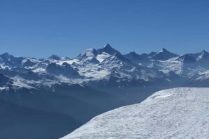 Mountain view at Hotel Royal Crans Montana
